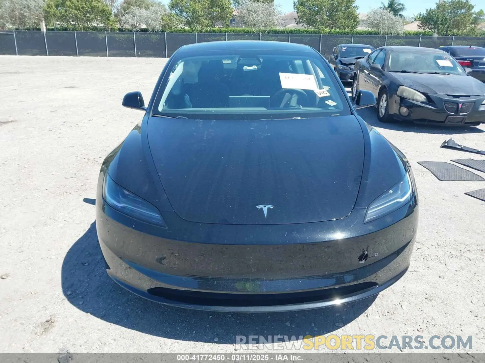 11 Photograph of a damaged car 5YJ3E1EA4RF745385 TESLA MODEL 3 2024