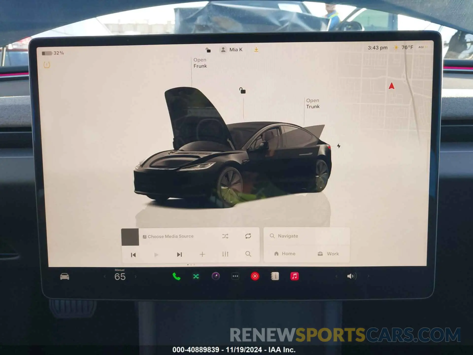18 Photograph of a damaged car 5YJ3E1EA4RF747945 TESLA MODEL 3 2024