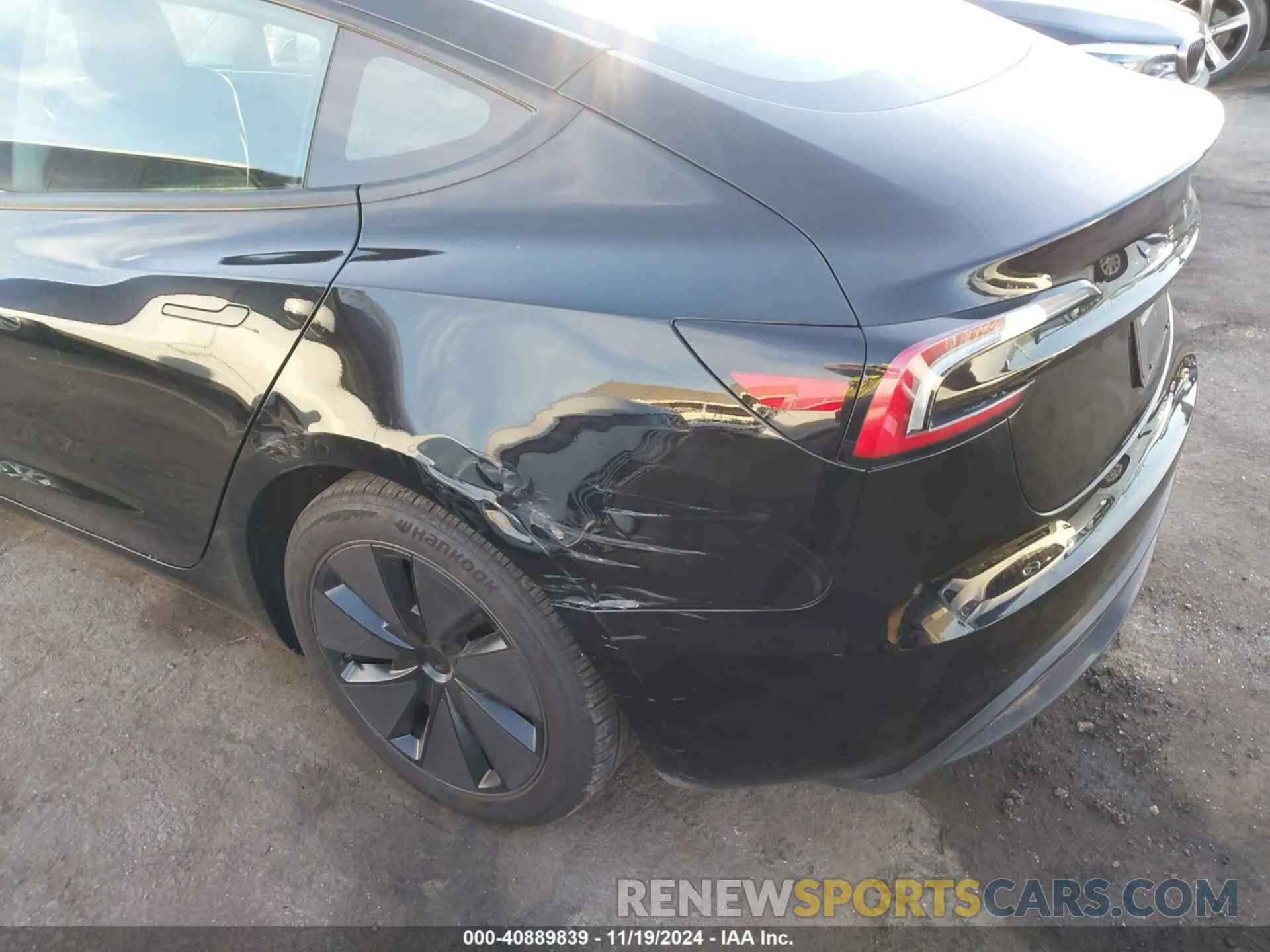 6 Photograph of a damaged car 5YJ3E1EA4RF747945 TESLA MODEL 3 2024