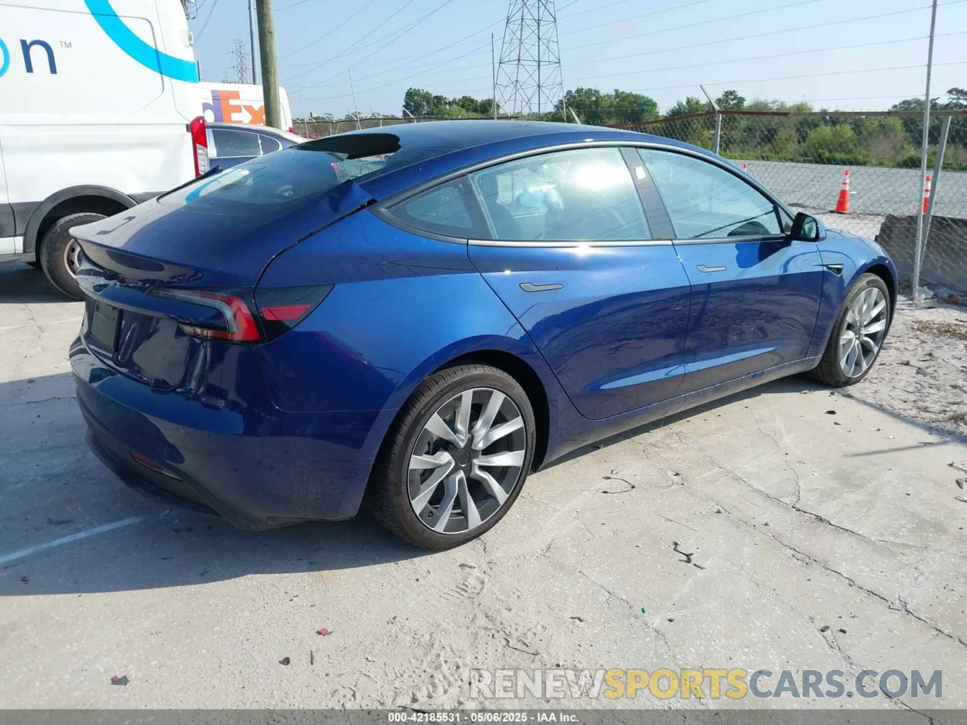 4 Photograph of a damaged car 5YJ3E1EA4RF751347 TESLA MODEL 3 2024