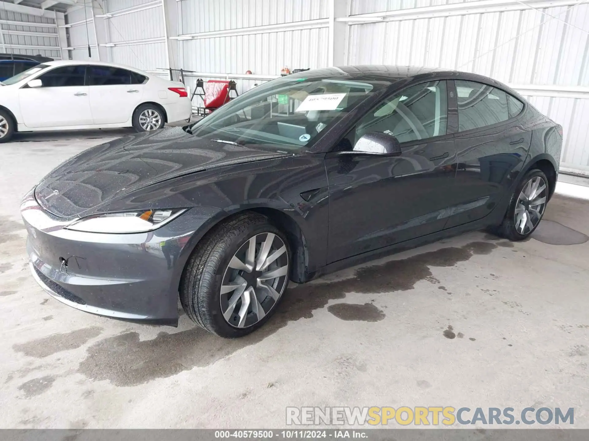 2 Photograph of a damaged car 5YJ3E1EA4RF767760 TESLA MODEL 3 2024