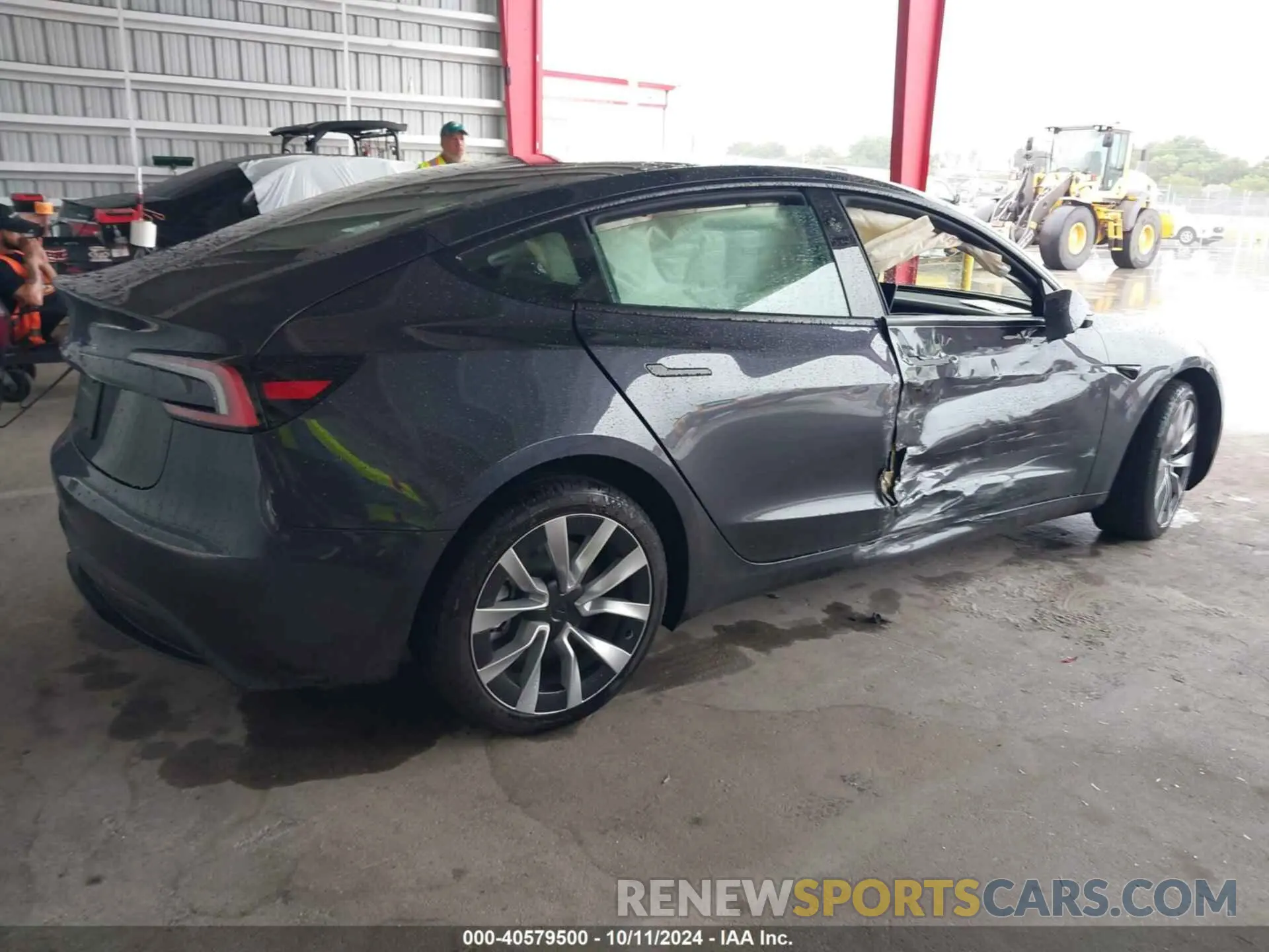 4 Photograph of a damaged car 5YJ3E1EA4RF767760 TESLA MODEL 3 2024