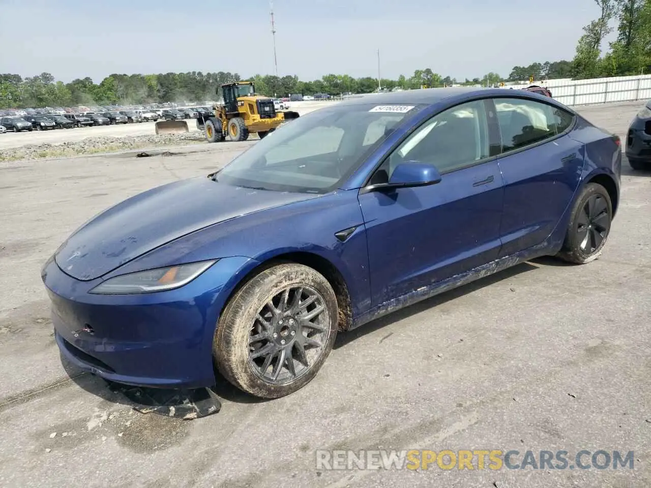 1 Photograph of a damaged car 5YJ3E1EA4RF783604 TESLA MODEL 3 2024