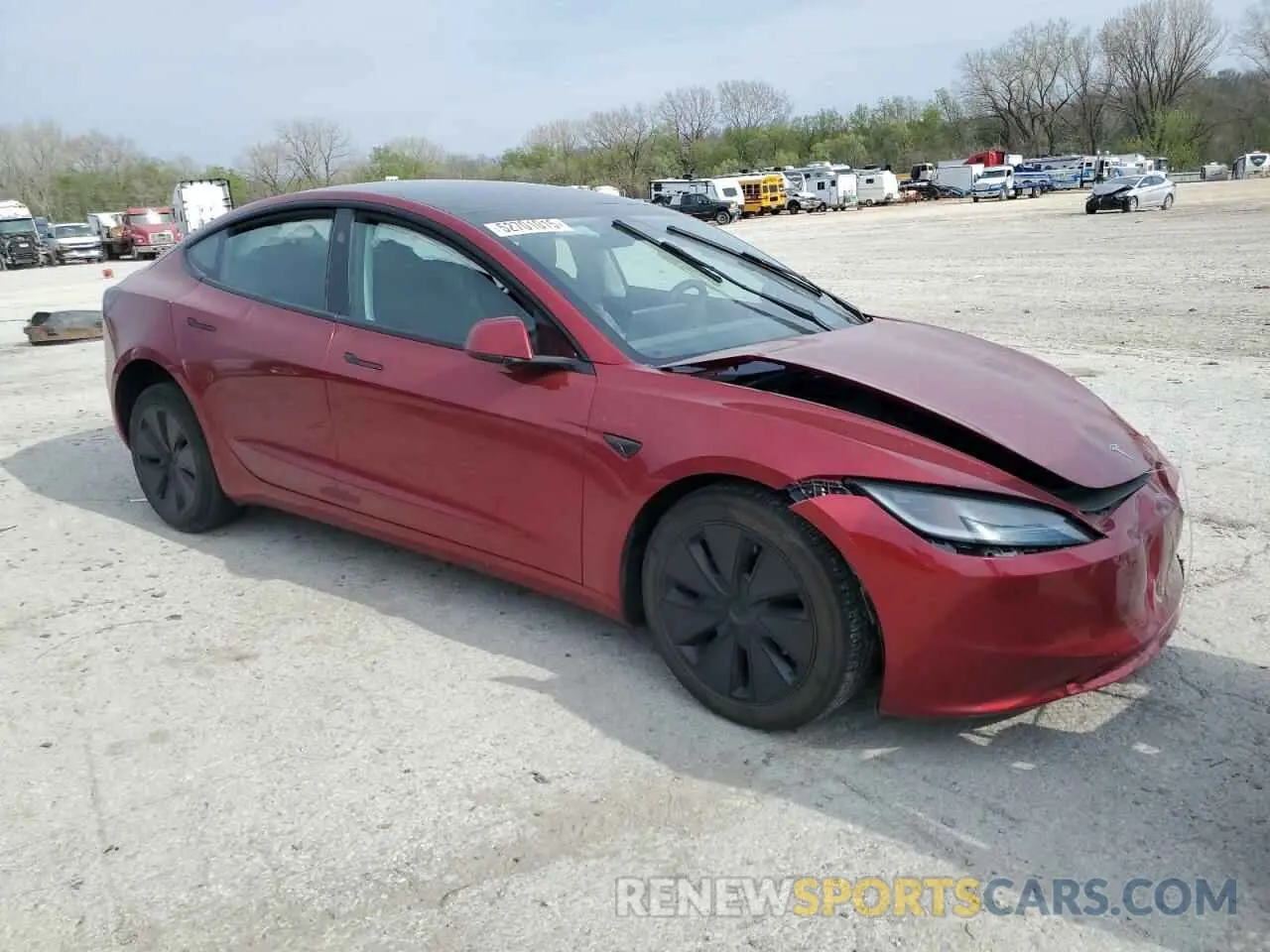 4 Photograph of a damaged car 5YJ3E1EA4RF784705 TESLA MODEL 3 2024