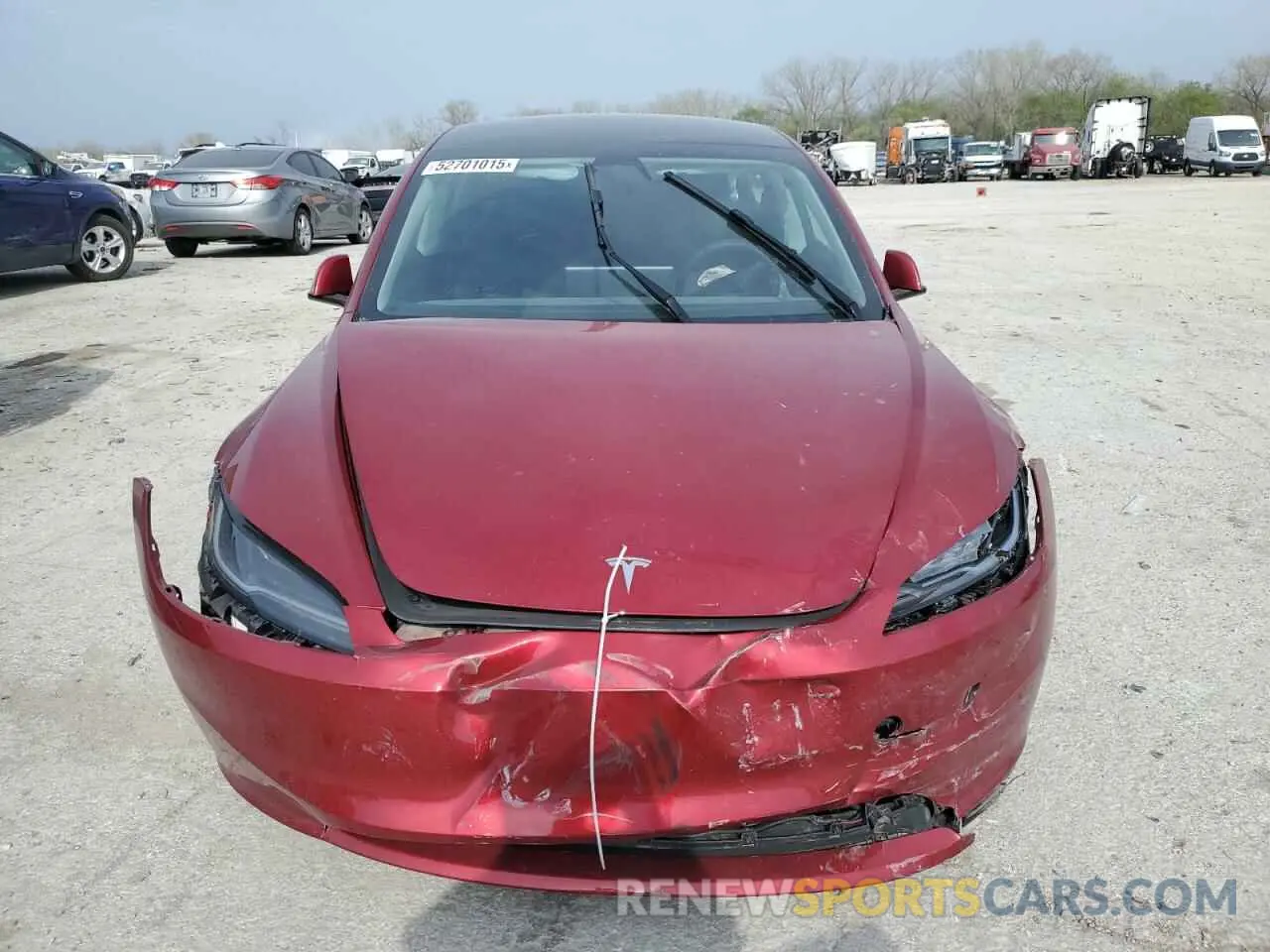 5 Photograph of a damaged car 5YJ3E1EA4RF784705 TESLA MODEL 3 2024