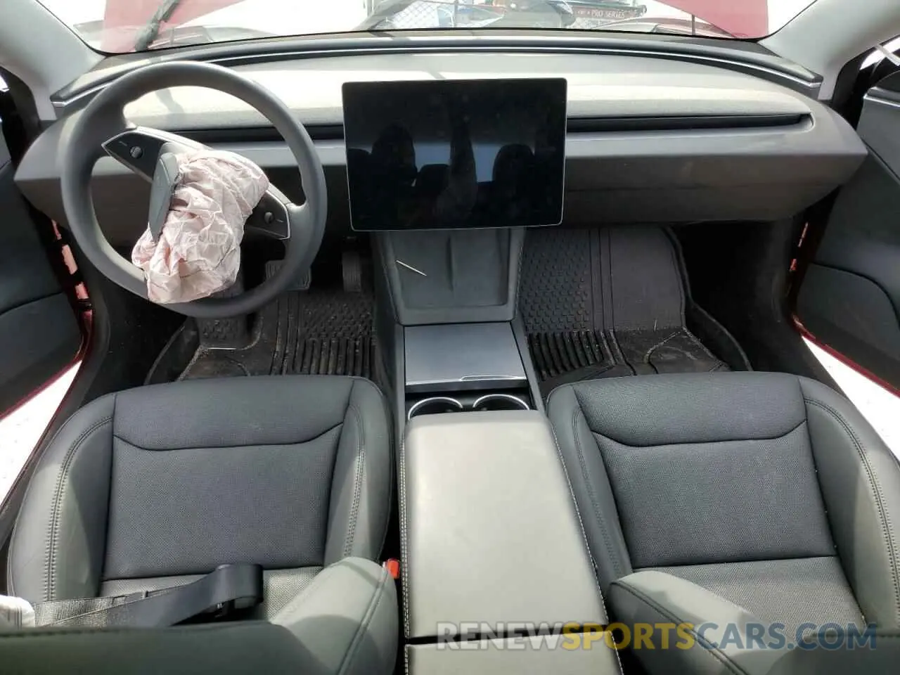 8 Photograph of a damaged car 5YJ3E1EA4RF784705 TESLA MODEL 3 2024