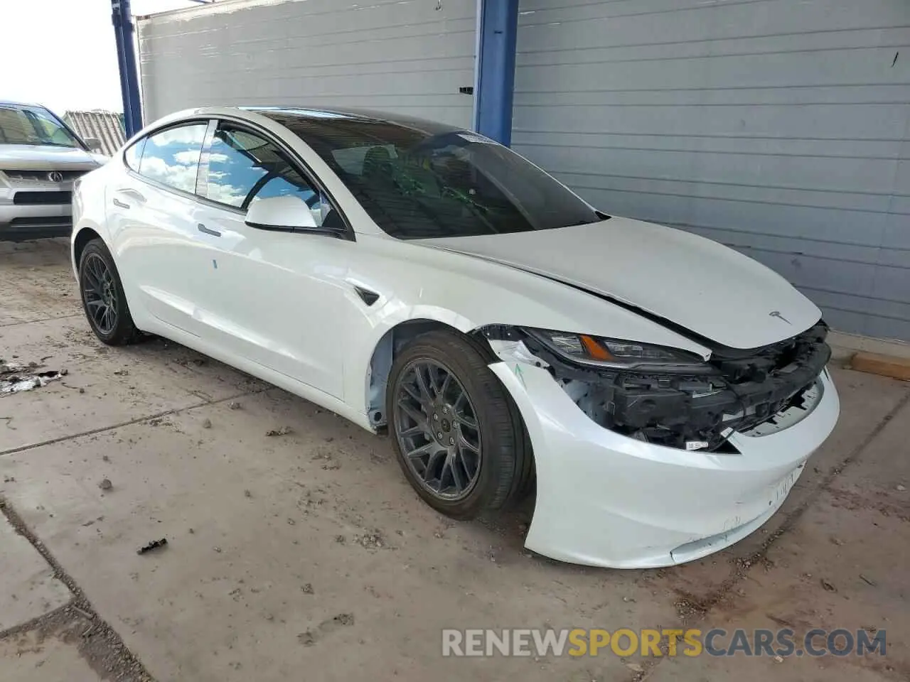 4 Photograph of a damaged car 5YJ3E1EA4RF785546 TESLA MODEL 3 2024