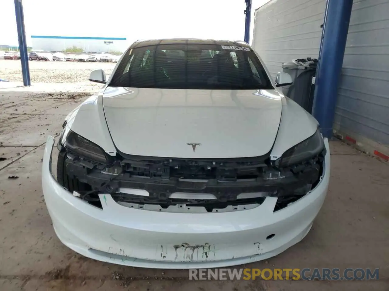 5 Photograph of a damaged car 5YJ3E1EA4RF785546 TESLA MODEL 3 2024