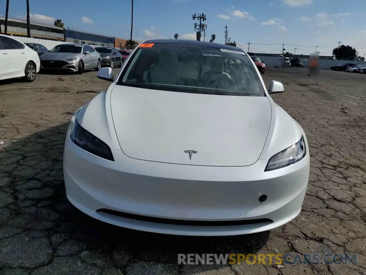 5 Photograph of a damaged car 5YJ3E1EA4RF812230 TESLA MODEL 3 2024