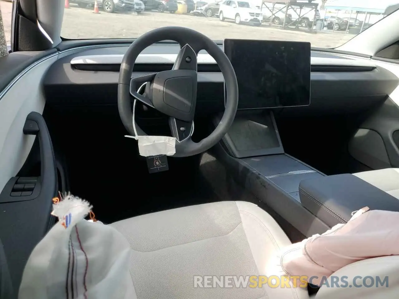 8 Photograph of a damaged car 5YJ3E1EA4RF812230 TESLA MODEL 3 2024