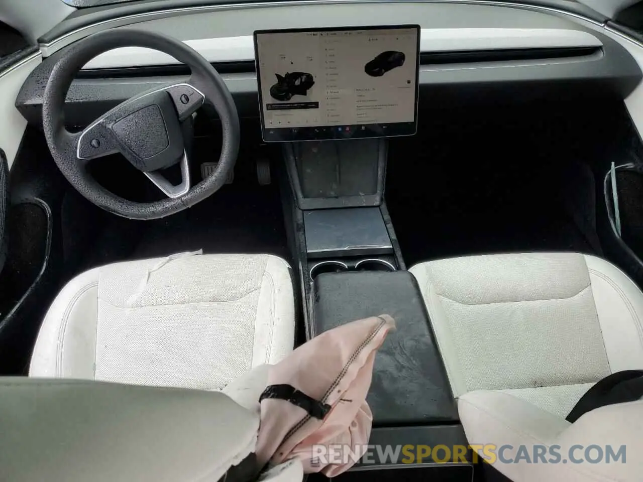 8 Photograph of a damaged car 5YJ3E1EA4RF814351 TESLA MODEL 3 2024