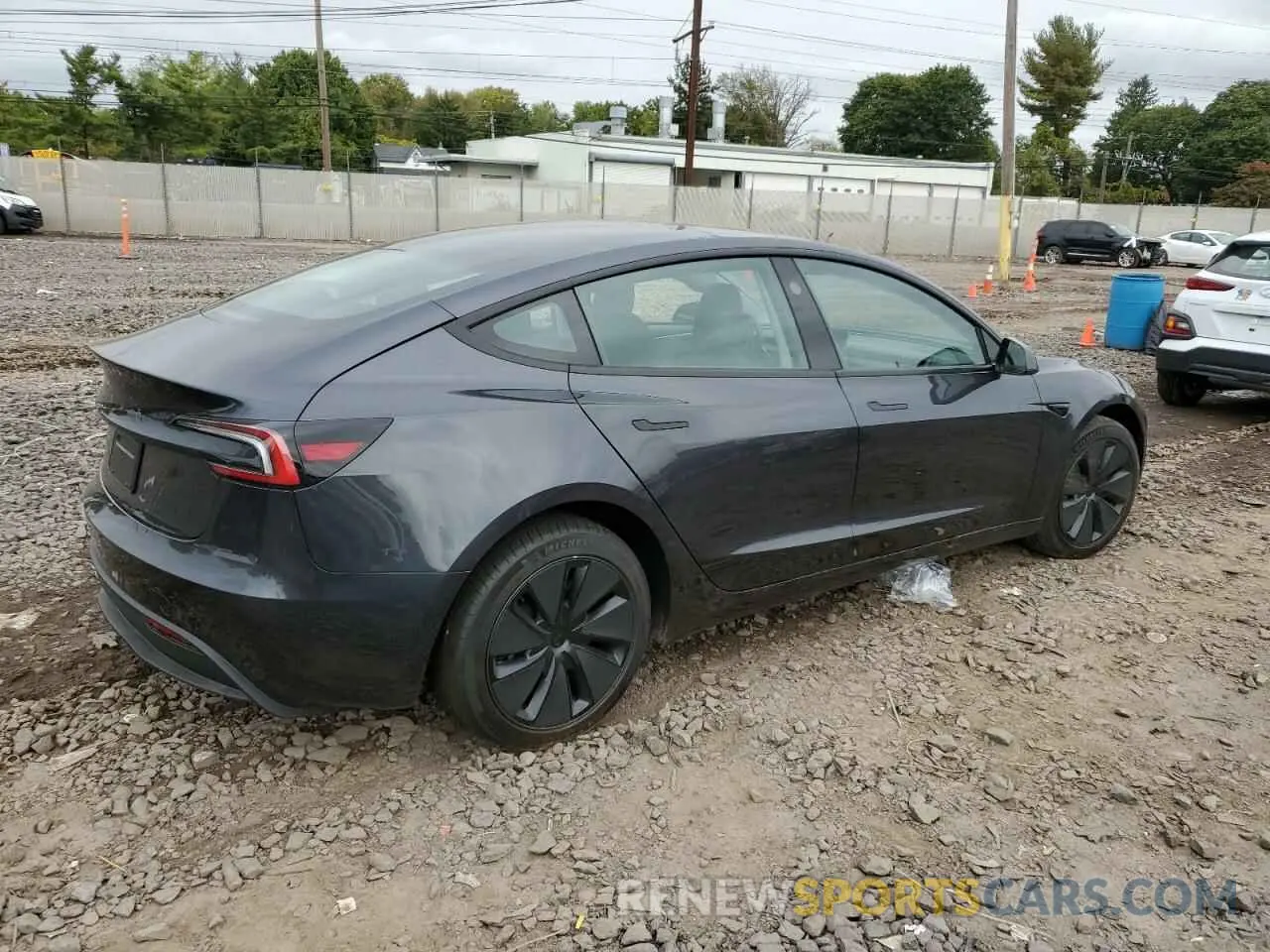 3 Photograph of a damaged car 5YJ3E1EA4RF834504 TESLA MODEL 3 2024