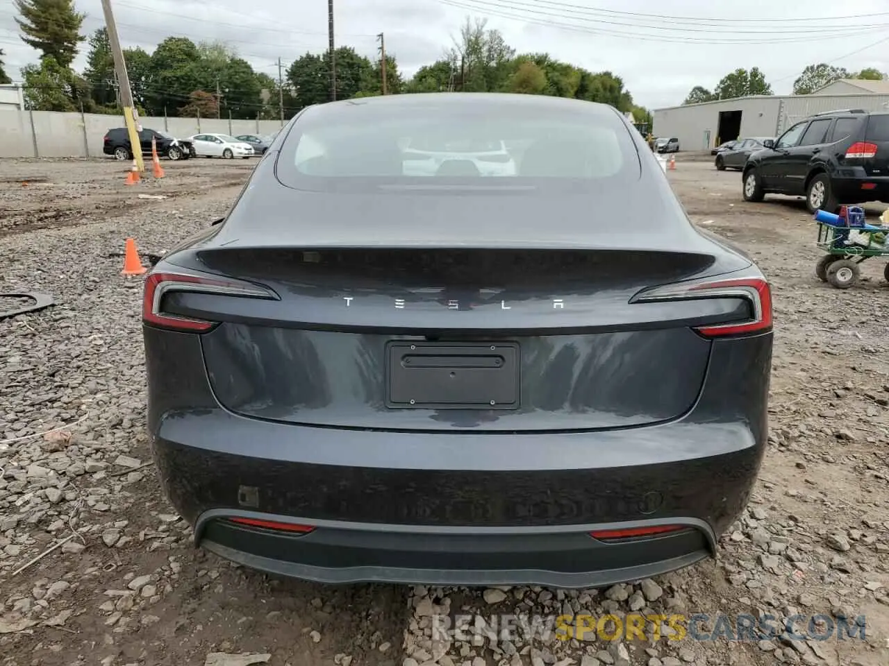6 Photograph of a damaged car 5YJ3E1EA4RF834504 TESLA MODEL 3 2024