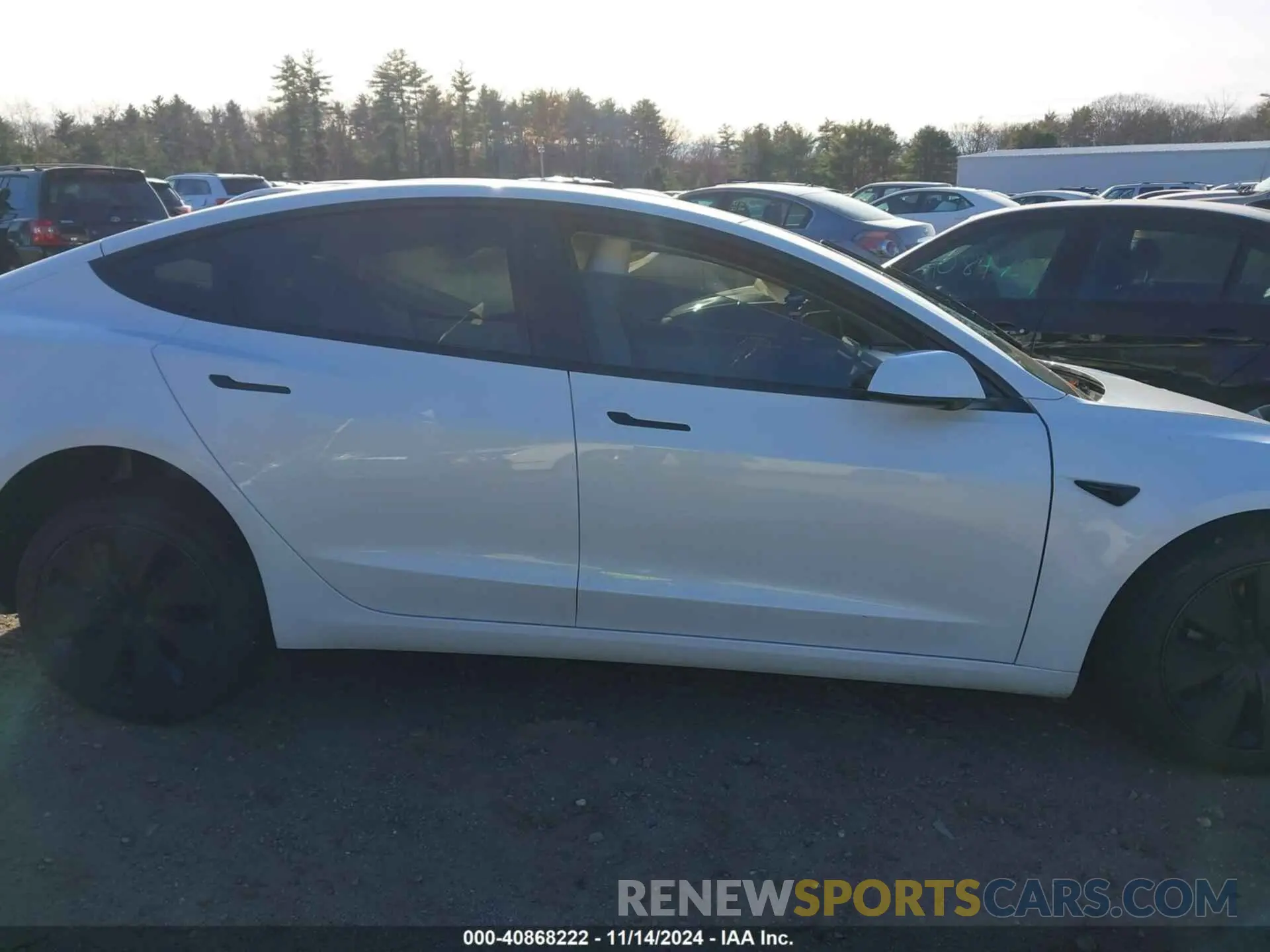 13 Photograph of a damaged car 5YJ3E1EA4RF849567 TESLA MODEL 3 2024