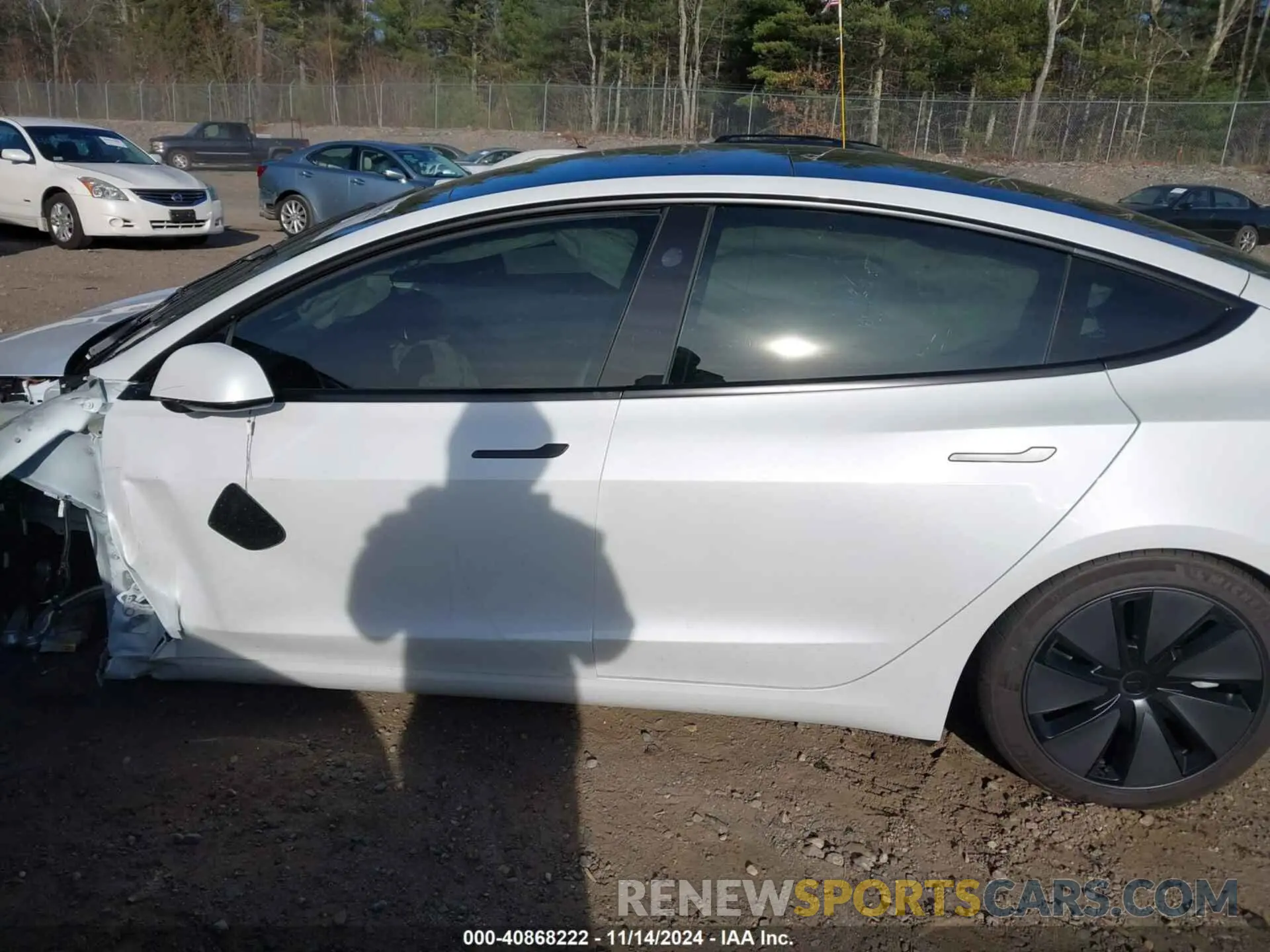 14 Photograph of a damaged car 5YJ3E1EA4RF849567 TESLA MODEL 3 2024