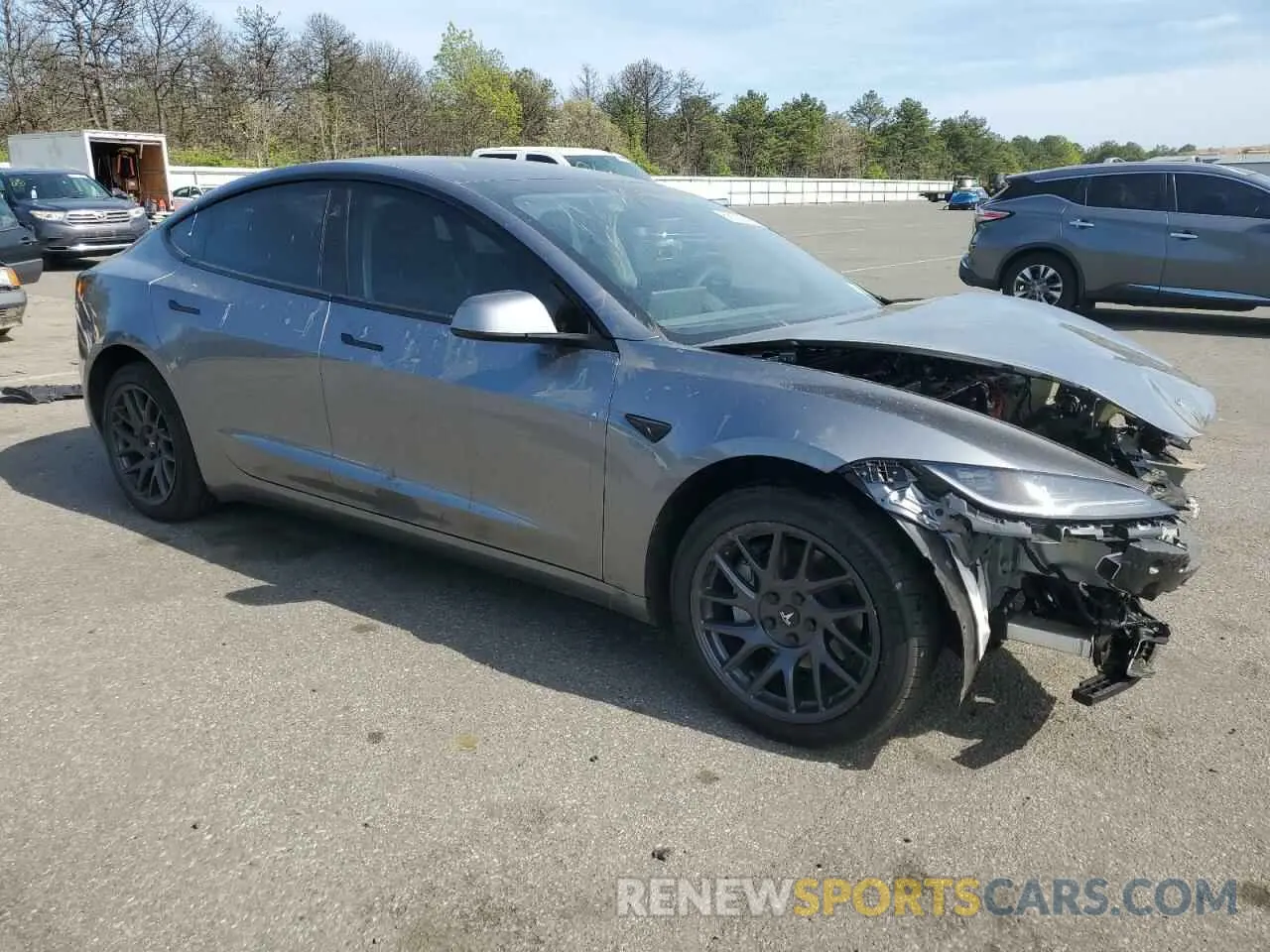4 Photograph of a damaged car 5YJ3E1EA4RF858964 TESLA MODEL 3 2024