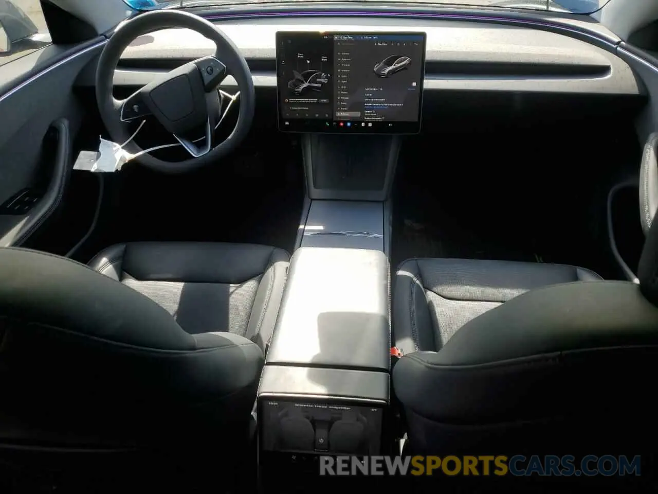 8 Photograph of a damaged car 5YJ3E1EA4RF858964 TESLA MODEL 3 2024