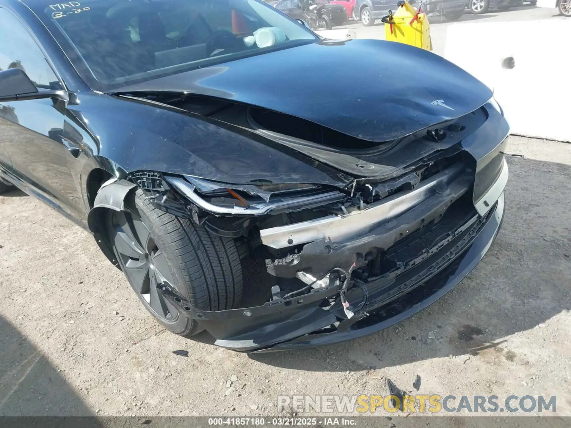 6 Photograph of a damaged car 5YJ3E1EA5RF716946 TESLA MODEL 3 2024