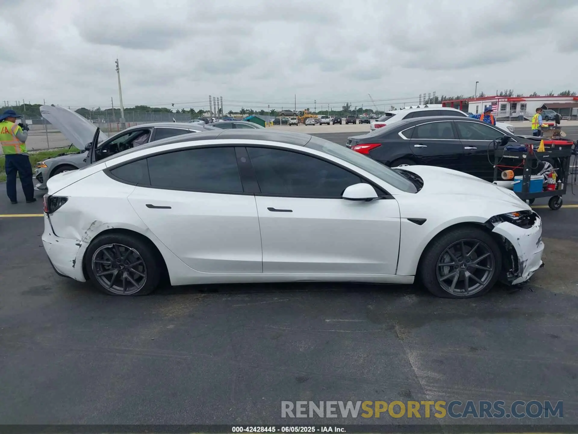 13 Photograph of a damaged car 5YJ3E1EA5RF725209 TESLA MODEL 3 2024