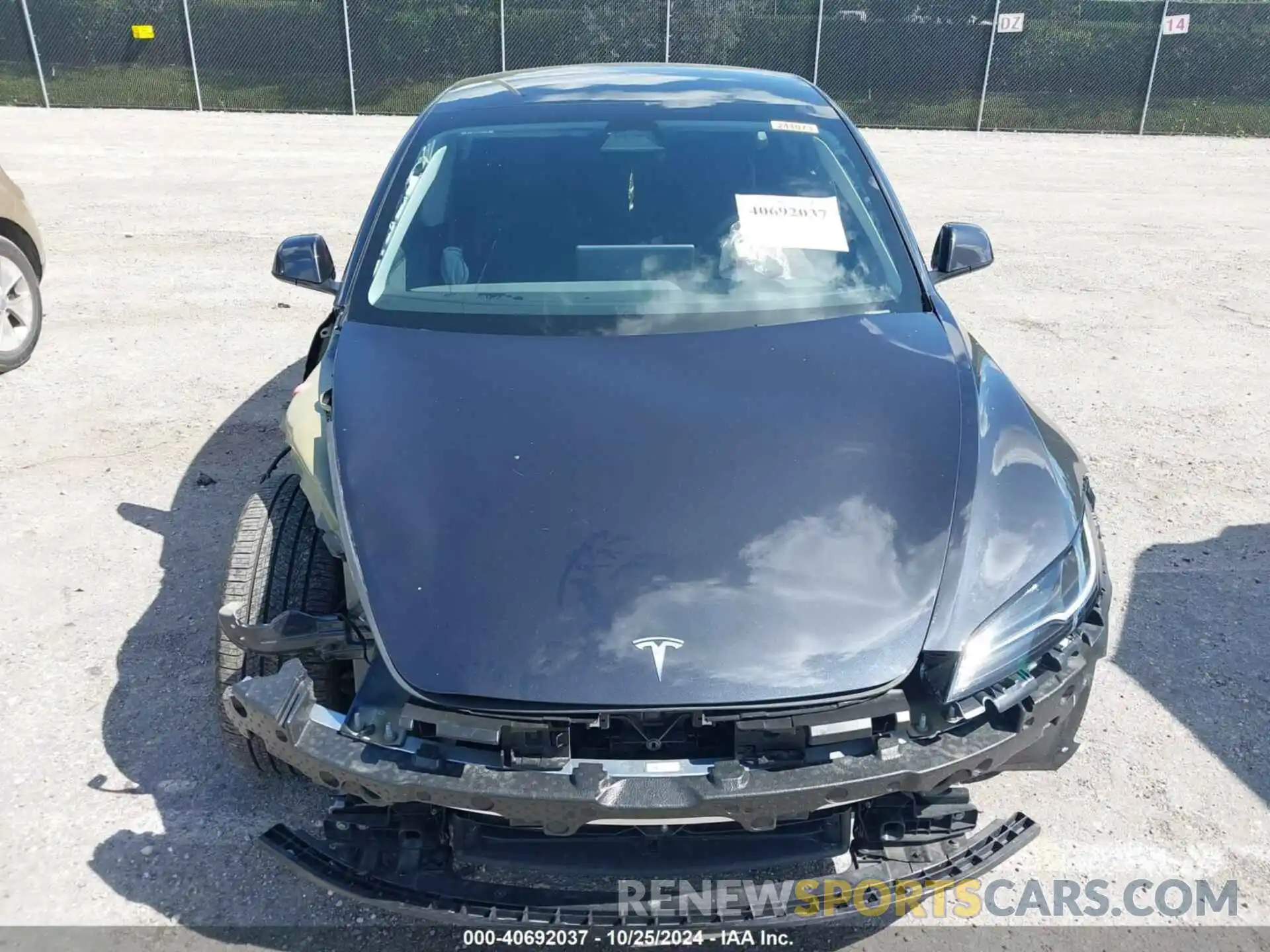 13 Photograph of a damaged car 5YJ3E1EA5RF728692 TESLA MODEL 3 2024