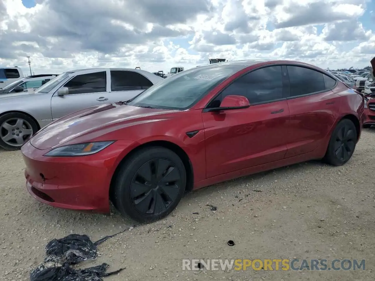 1 Photograph of a damaged car 5YJ3E1EA5RF731494 TESLA MODEL 3 2024
