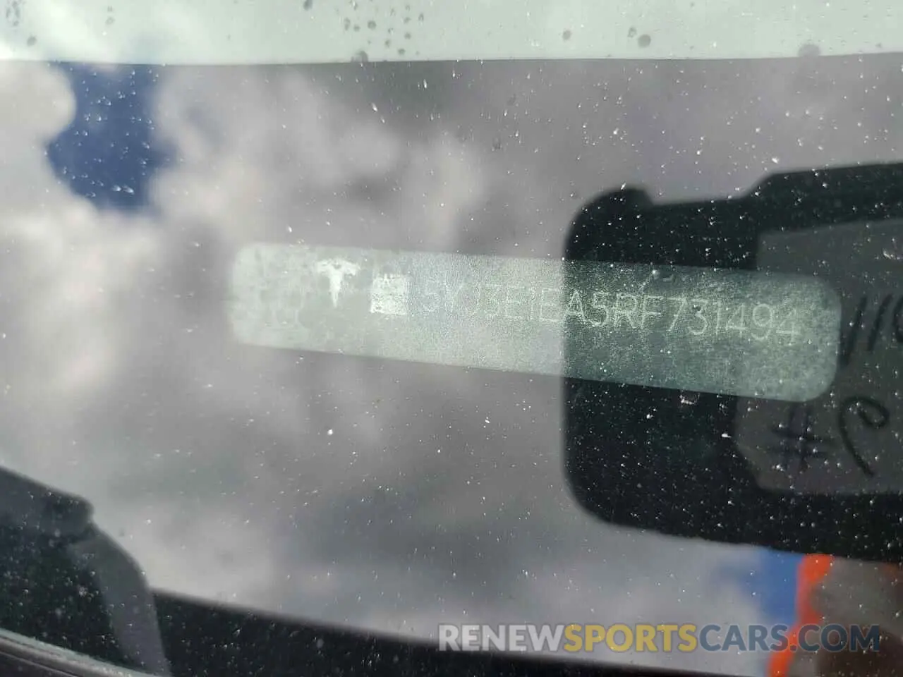 13 Photograph of a damaged car 5YJ3E1EA5RF731494 TESLA MODEL 3 2024
