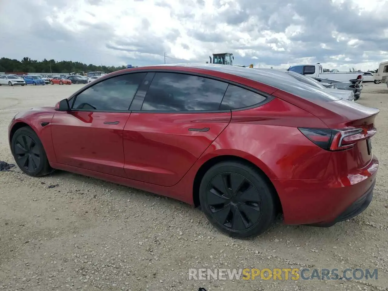 2 Photograph of a damaged car 5YJ3E1EA5RF731494 TESLA MODEL 3 2024