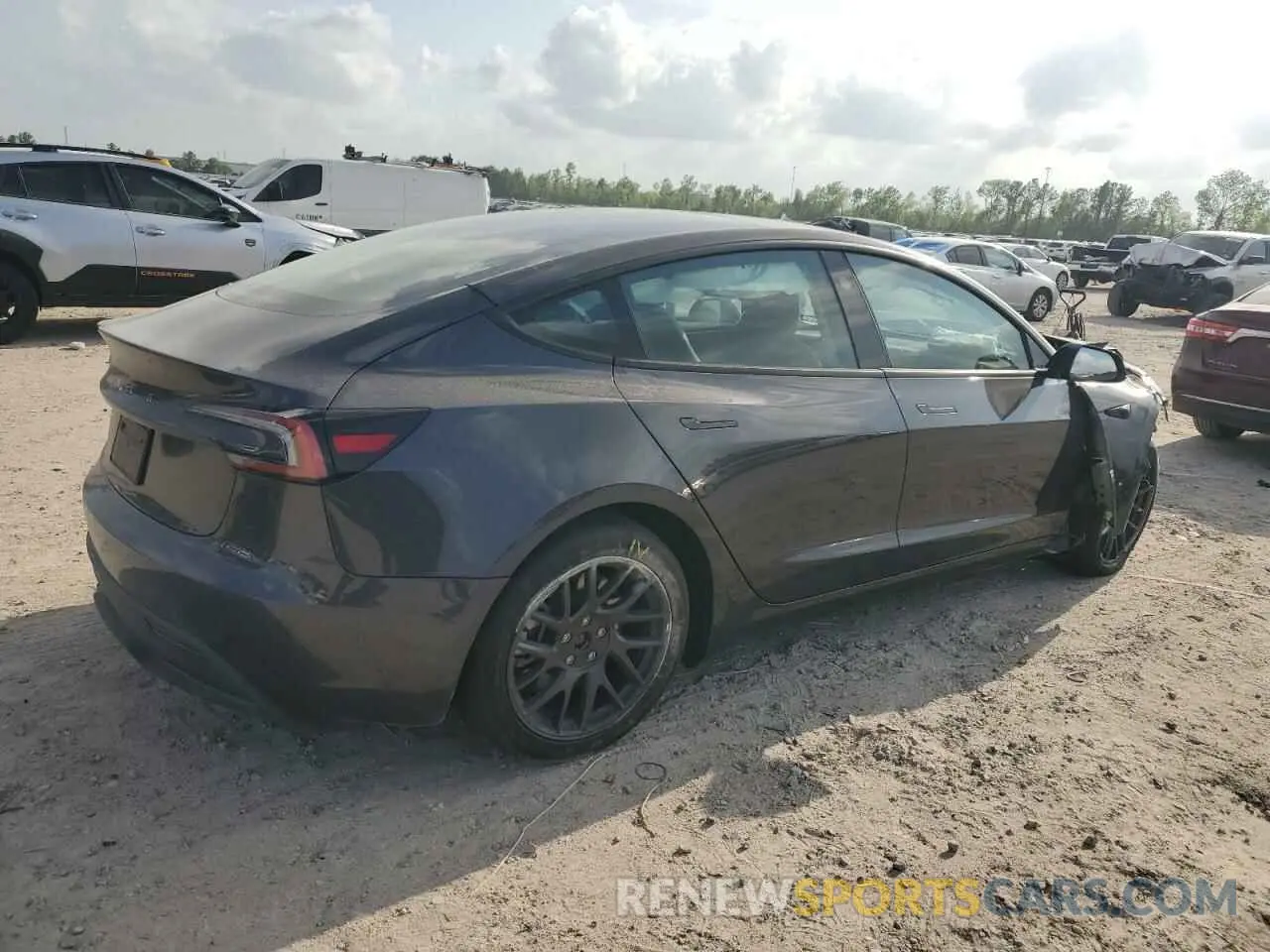 3 Photograph of a damaged car 5YJ3E1EA5RF741345 TESLA MODEL 3 2024