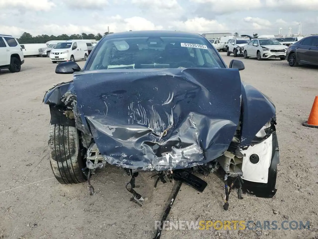 5 Photograph of a damaged car 5YJ3E1EA5RF741345 TESLA MODEL 3 2024