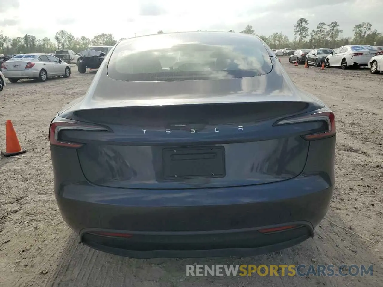 6 Photograph of a damaged car 5YJ3E1EA5RF741345 TESLA MODEL 3 2024