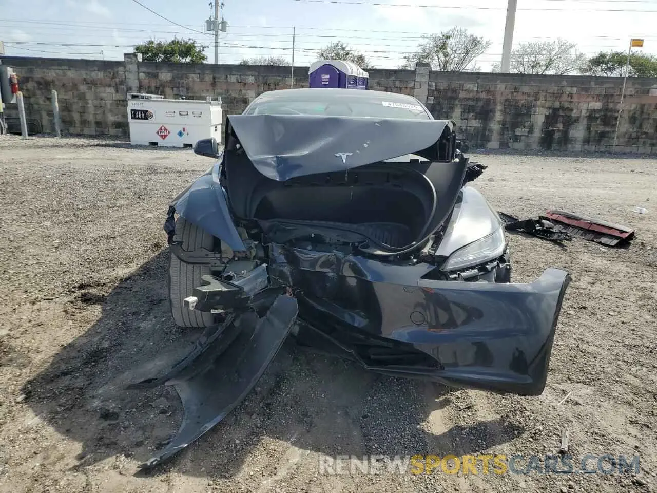 5 Photograph of a damaged car 5YJ3E1EA5RF742432 TESLA MODEL 3 2024