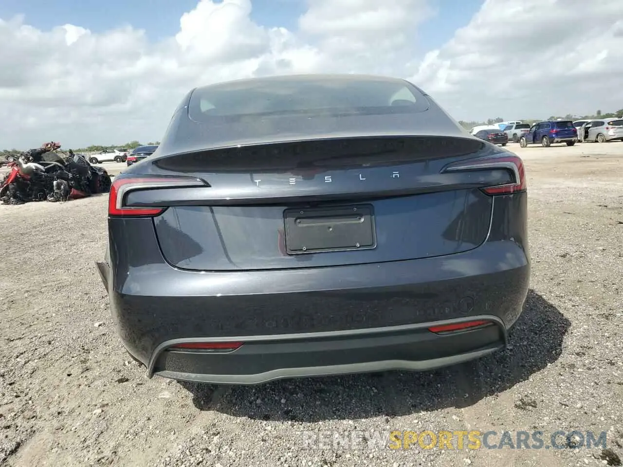 6 Photograph of a damaged car 5YJ3E1EA5RF742432 TESLA MODEL 3 2024