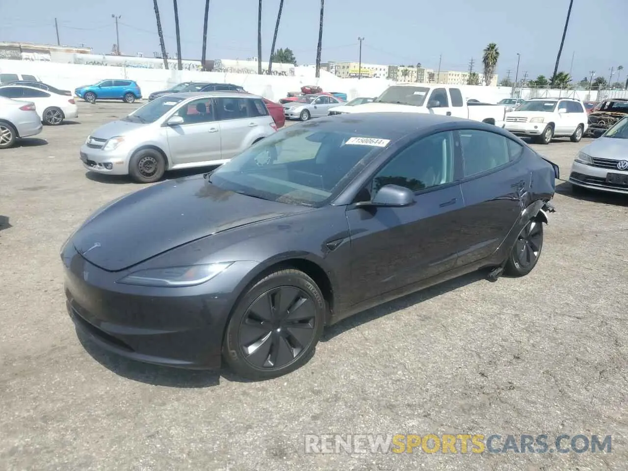1 Photograph of a damaged car 5YJ3E1EA5RF835581 TESLA MODEL 3 2024
