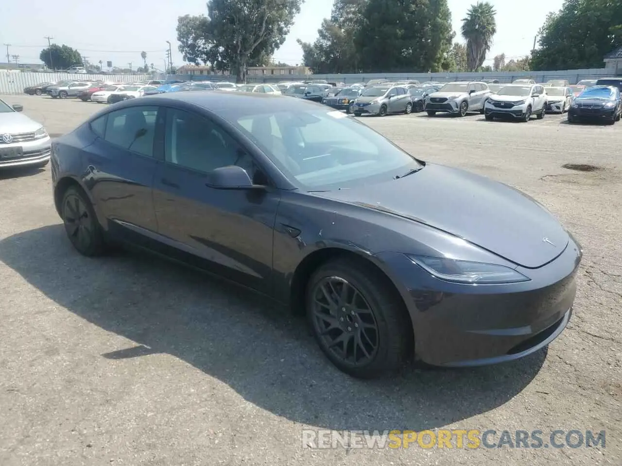 4 Photograph of a damaged car 5YJ3E1EA5RF835581 TESLA MODEL 3 2024