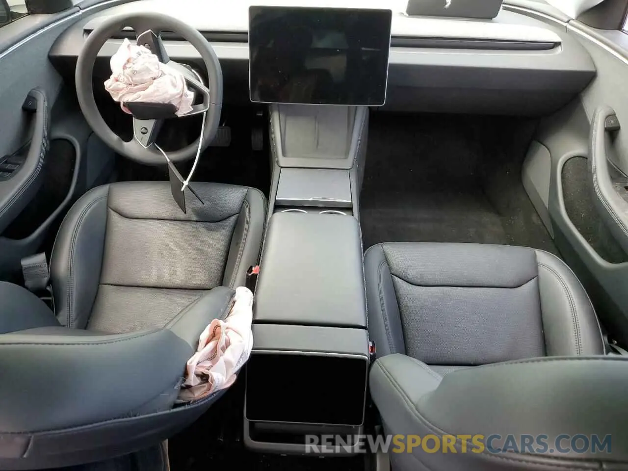8 Photograph of a damaged car 5YJ3E1EA5RF844488 TESLA MODEL 3 2024