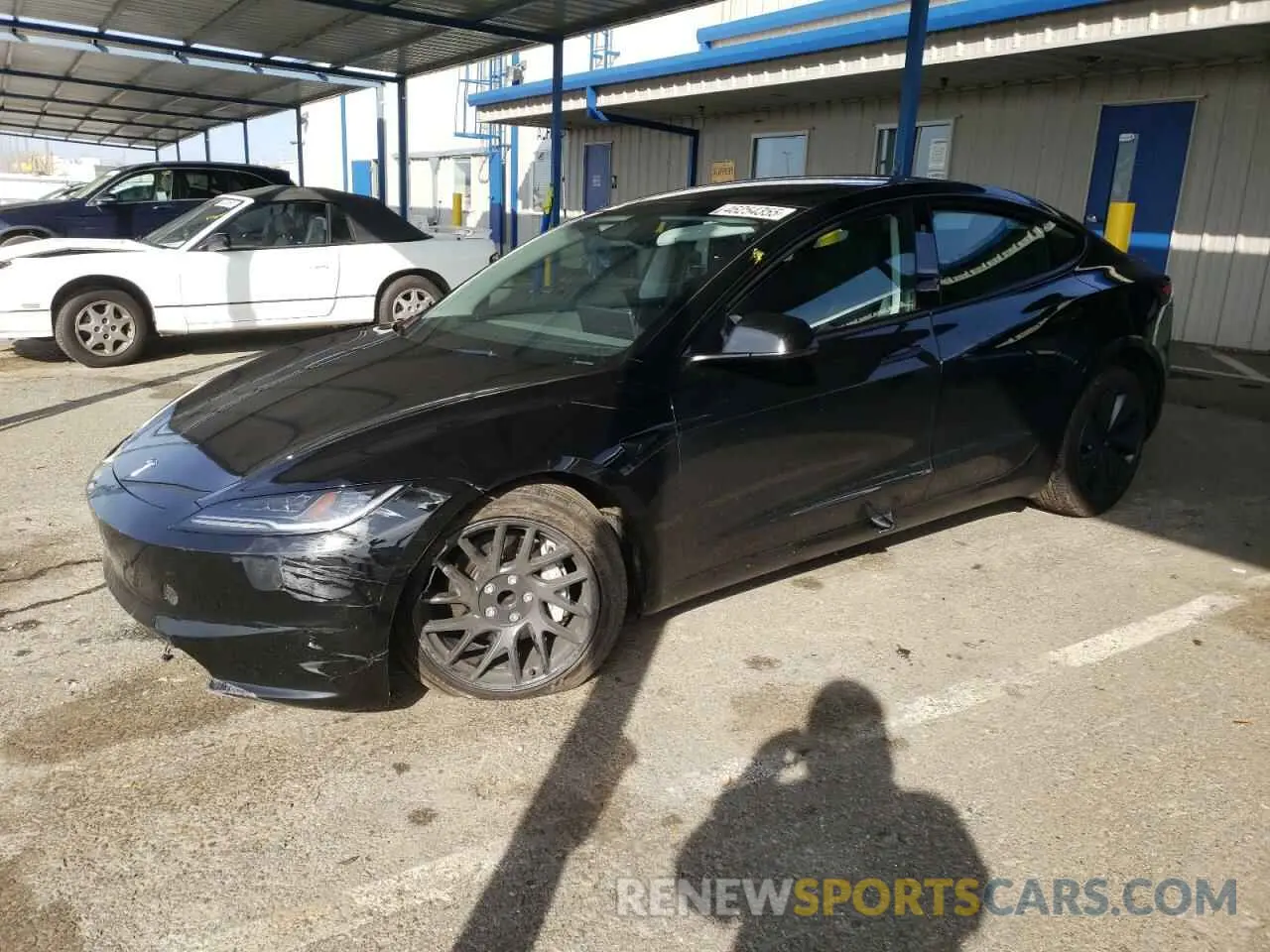 1 Photograph of a damaged car 5YJ3E1EA5RF848265 TESLA MODEL 3 2024