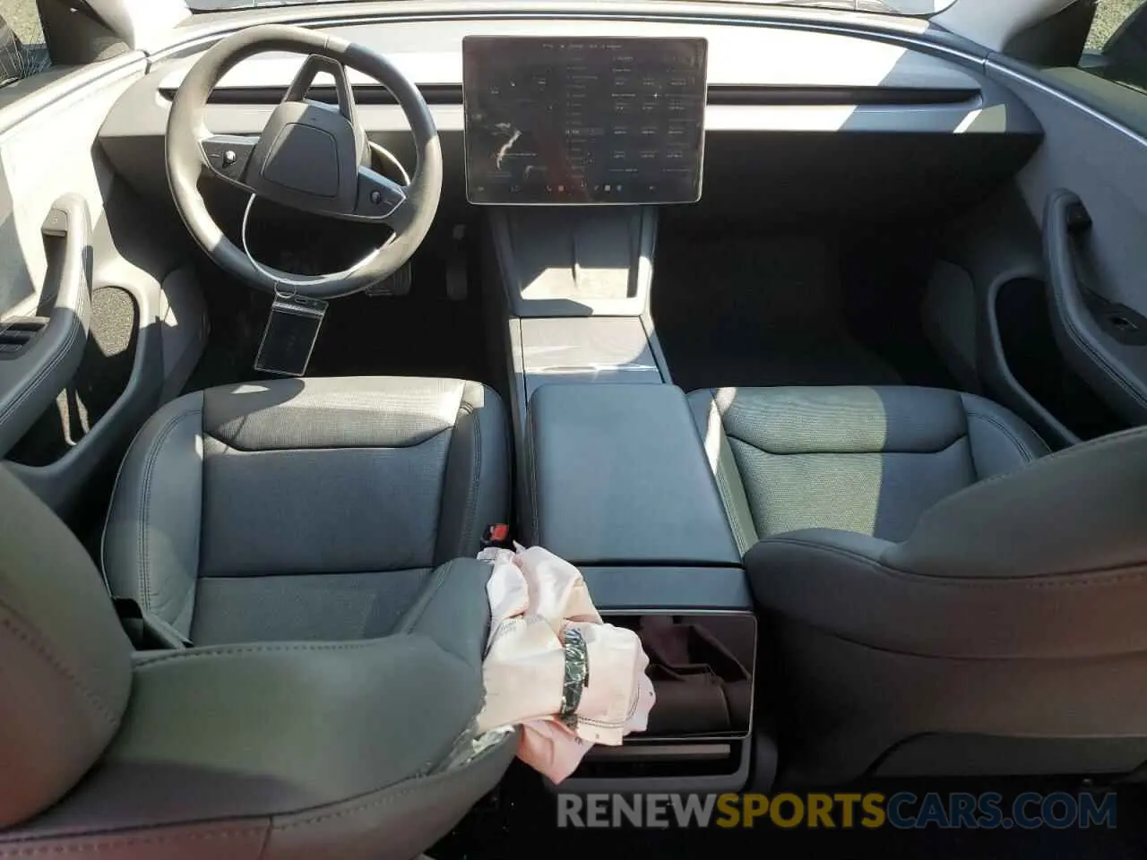 8 Photograph of a damaged car 5YJ3E1EA6RF718348 TESLA MODEL 3 2024