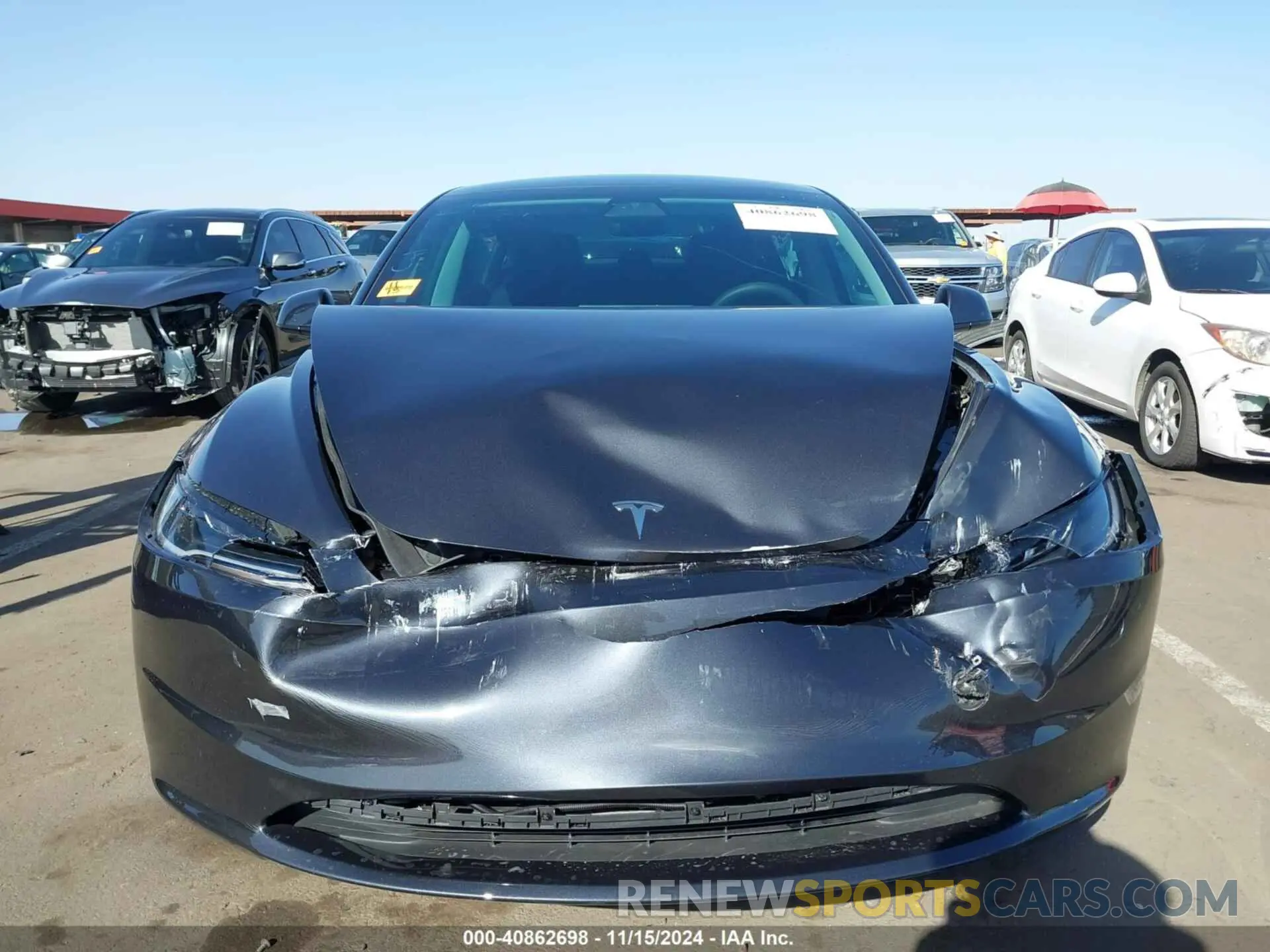 6 Photograph of a damaged car 5YJ3E1EA6RF727891 TESLA MODEL 3 2024