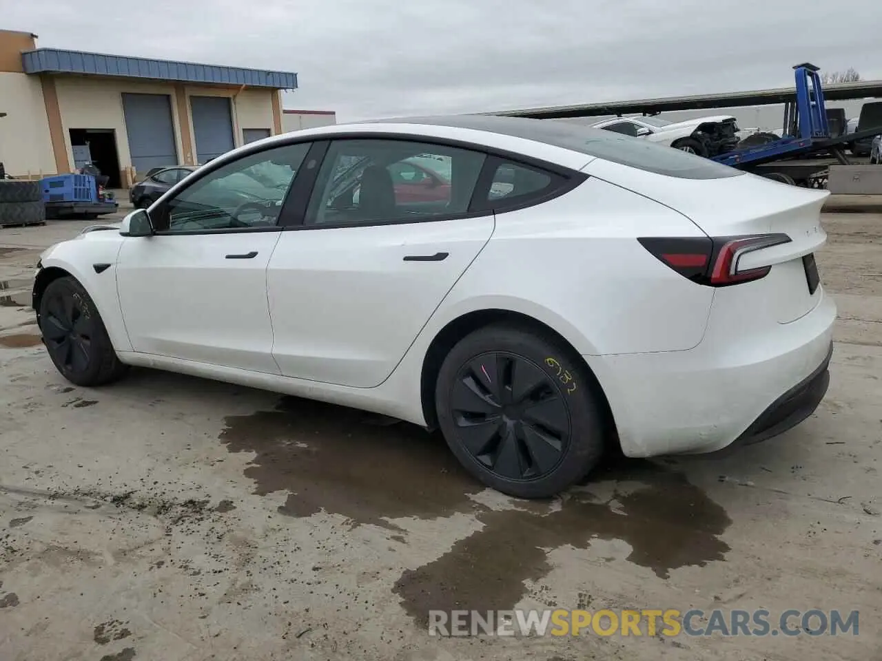 2 Photograph of a damaged car 5YJ3E1EA6RF728300 TESLA MODEL 3 2024