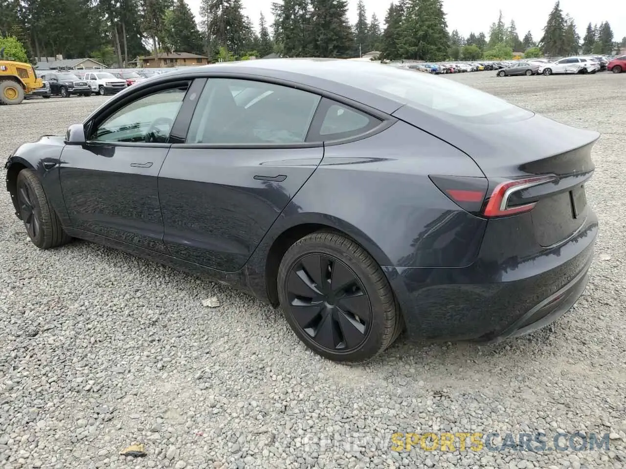 2 Photograph of a damaged car 5YJ3E1EA6RF730497 TESLA MODEL 3 2024