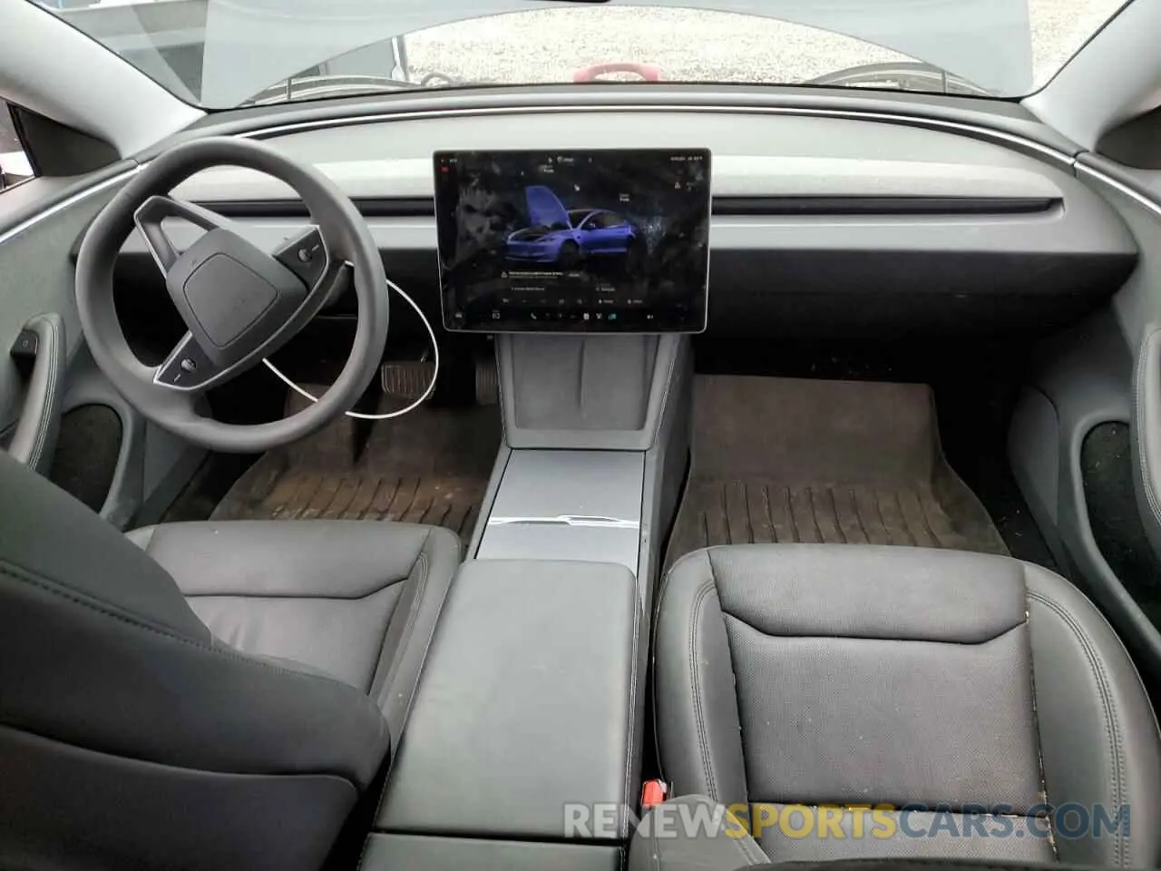 8 Photograph of a damaged car 5YJ3E1EA6RF730497 TESLA MODEL 3 2024
