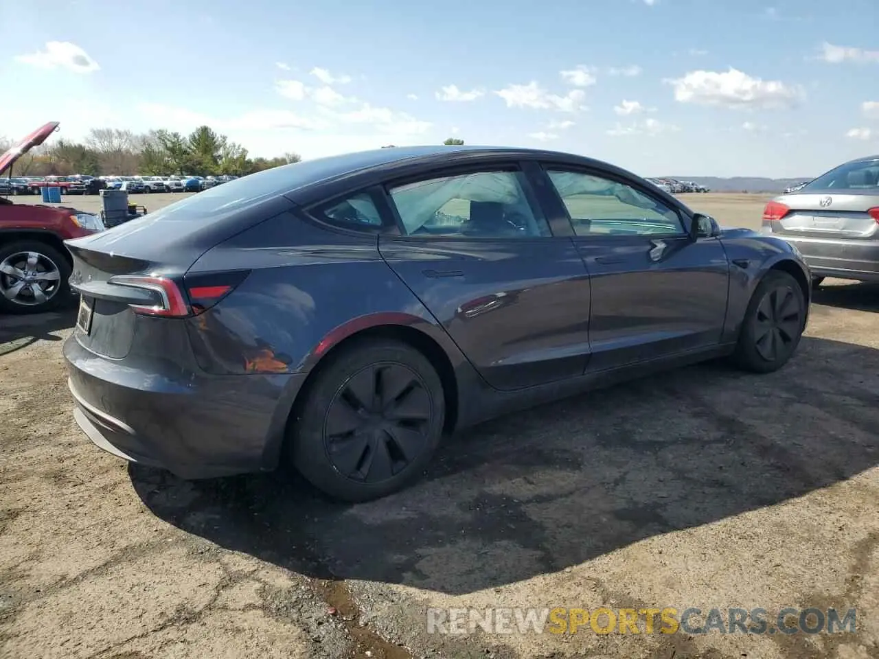 3 Photograph of a damaged car 5YJ3E1EA6RF731388 TESLA MODEL 3 2024