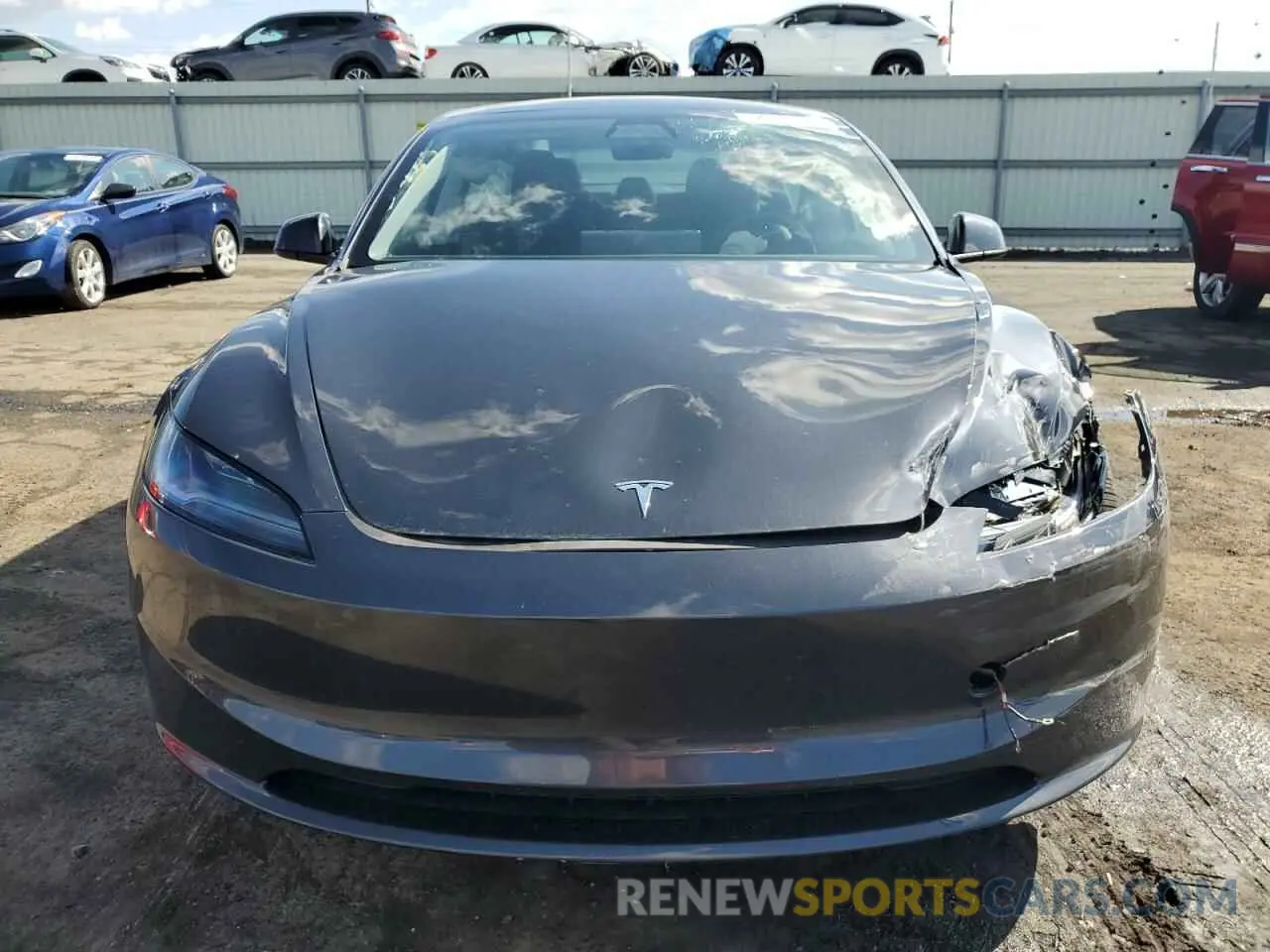 5 Photograph of a damaged car 5YJ3E1EA6RF731388 TESLA MODEL 3 2024