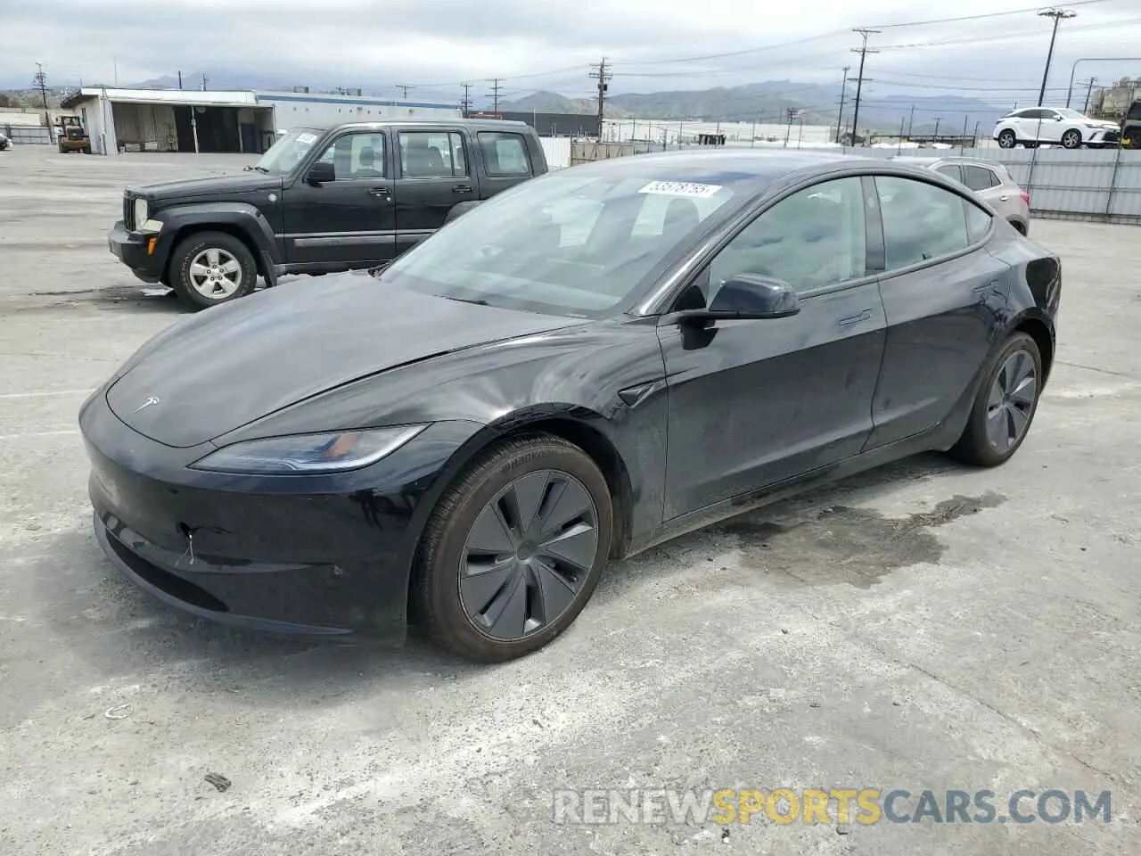 1 Photograph of a damaged car 5YJ3E1EA6RF739698 TESLA MODEL 3 2024