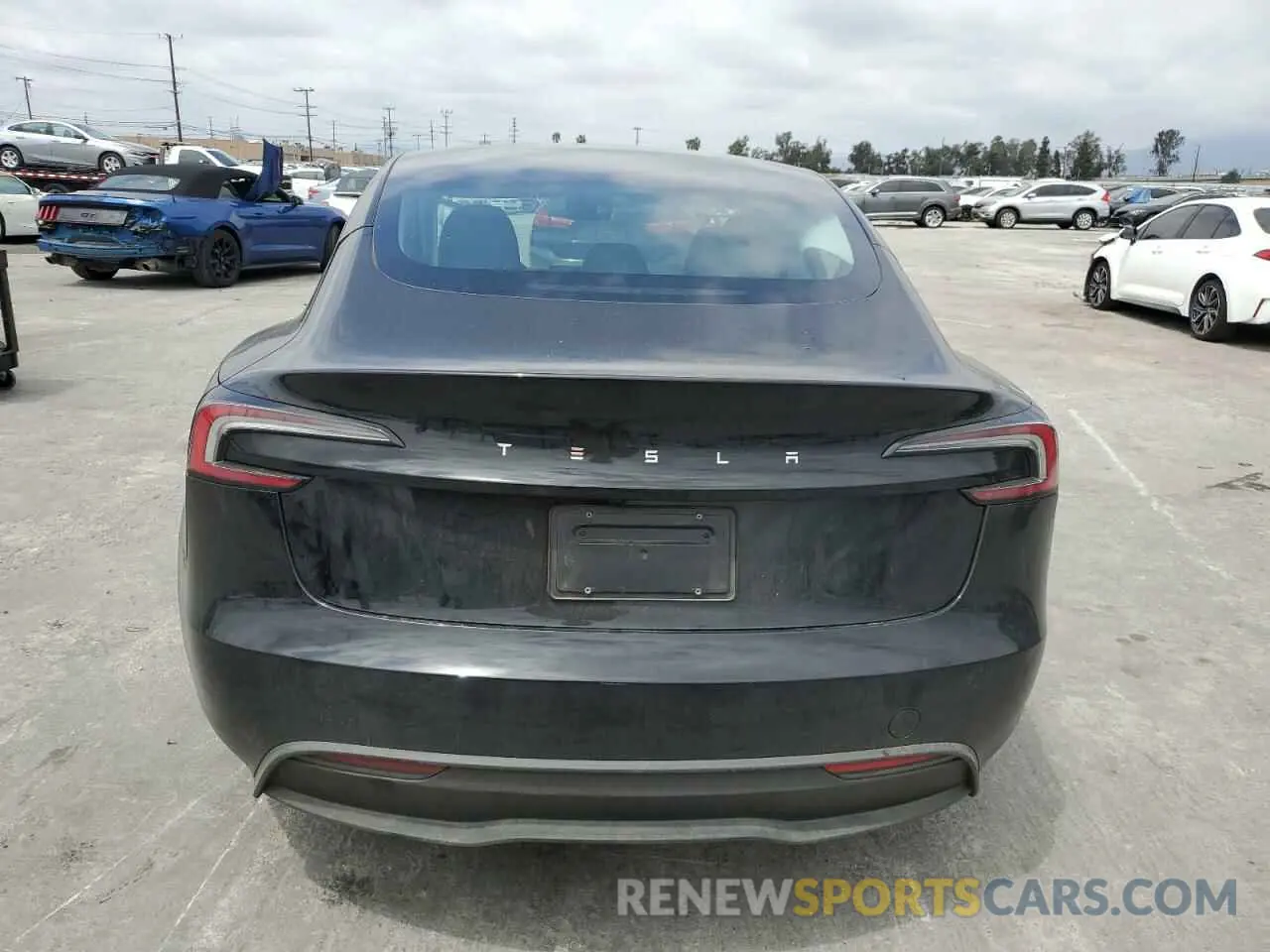 6 Photograph of a damaged car 5YJ3E1EA6RF739698 TESLA MODEL 3 2024