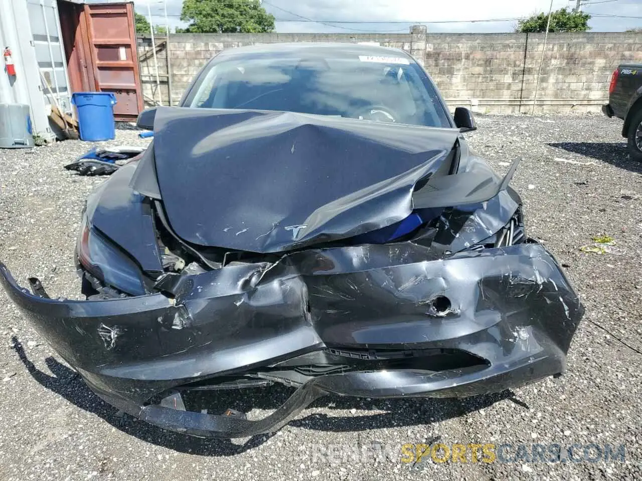 5 Photograph of a damaged car 5YJ3E1EA6RF740818 TESLA MODEL 3 2024
