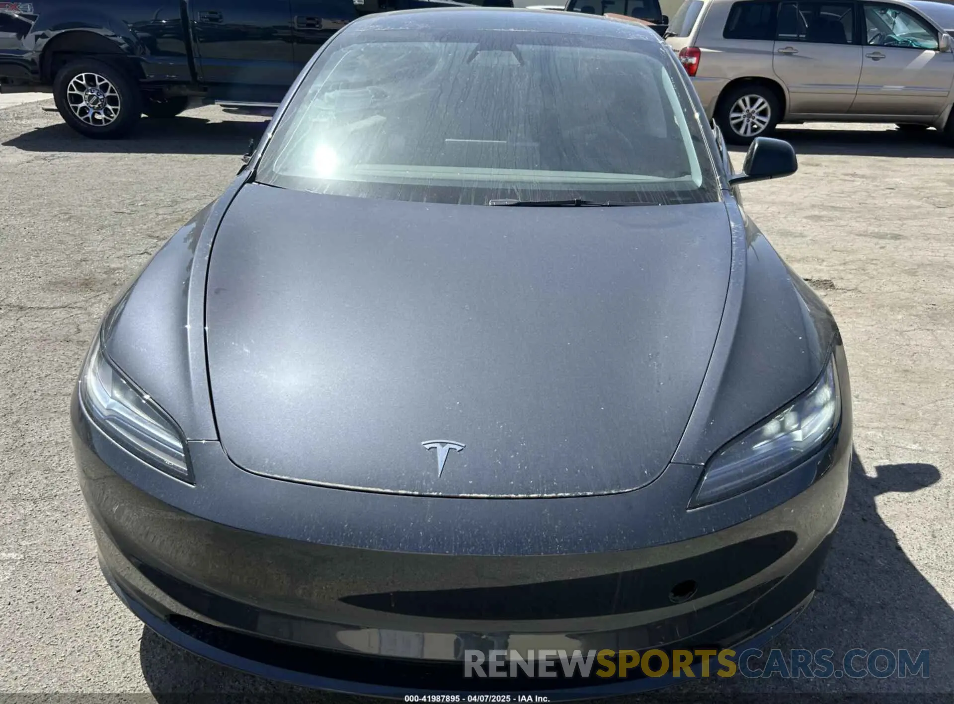 13 Photograph of a damaged car 5YJ3E1EA6RF742780 TESLA MODEL 3 2024