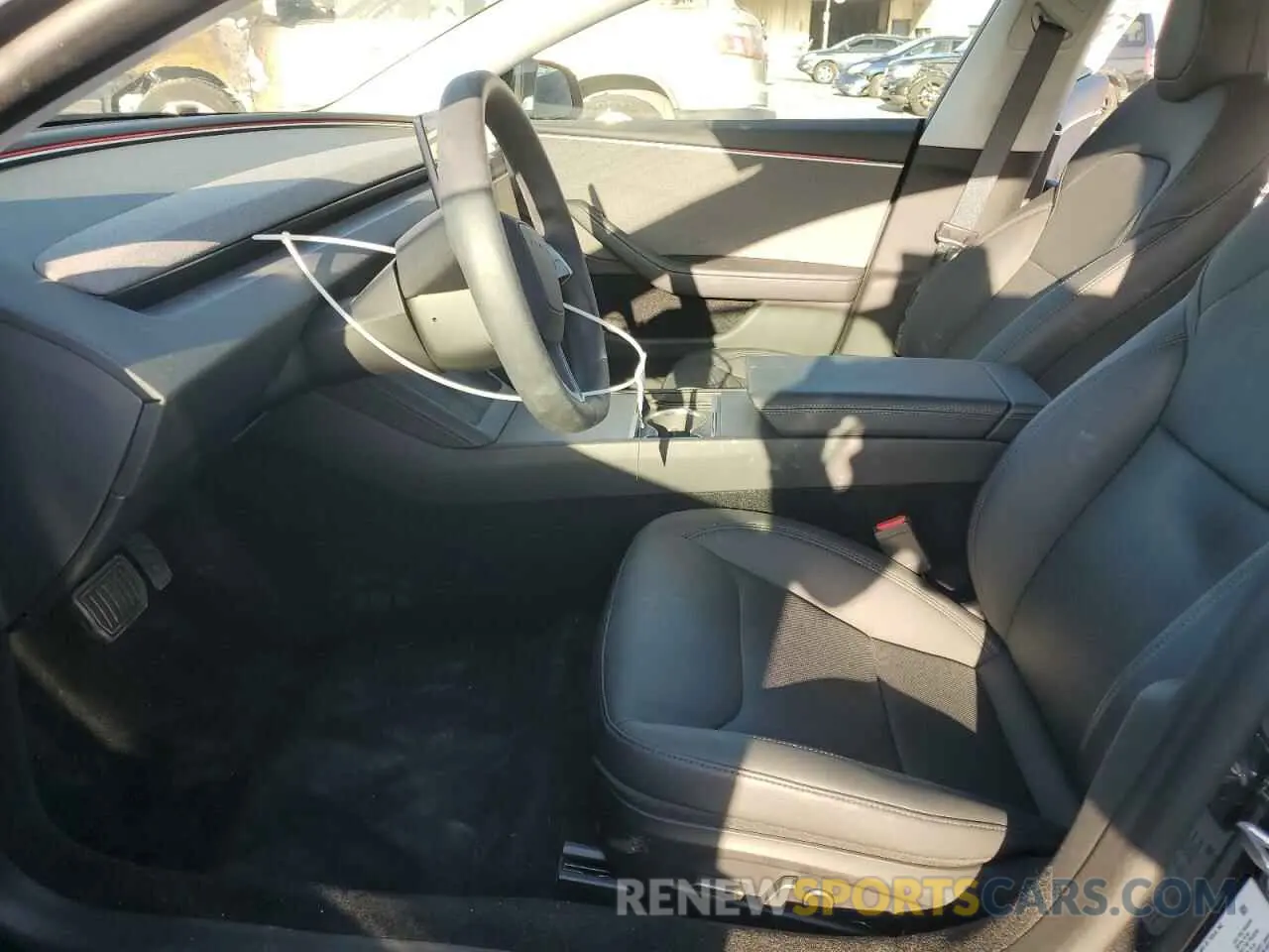 7 Photograph of a damaged car 5YJ3E1EA6RF747249 TESLA MODEL 3 2024