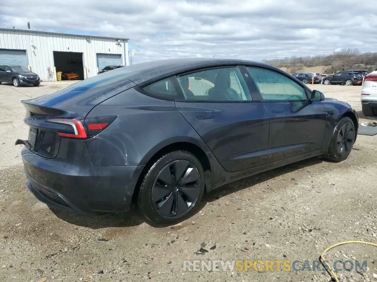 3 Photograph of a damaged car 5YJ3E1EA6RF750085 TESLA MODEL 3 2024