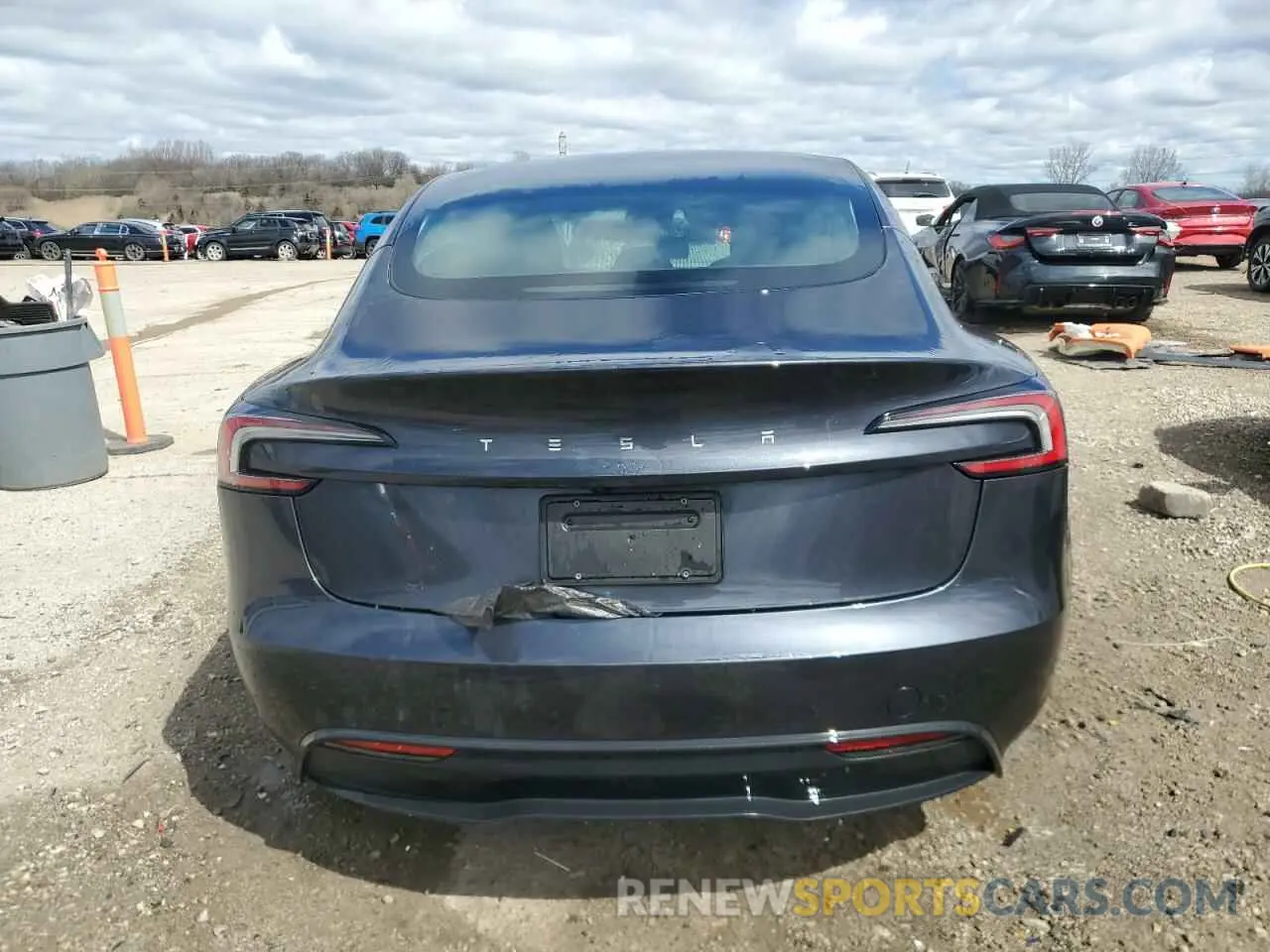 6 Photograph of a damaged car 5YJ3E1EA6RF750085 TESLA MODEL 3 2024